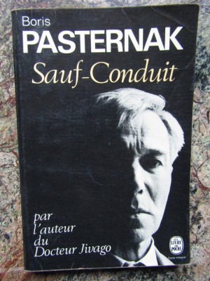 BORIS PASTERNAK SAUF-CONDUIT foto