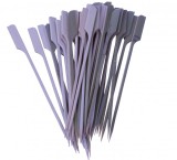 Betisoare cu cap lat pentru activitati crafts,lemn,15cm,40 bucati set