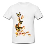 Tricou &quot; Butterfly page border &quot;