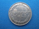 BUONO DA L.1- 1922 ITALIA