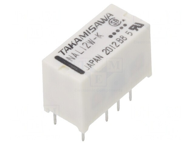 Releu electromagnetic DPDT 12VDC 2A PCB