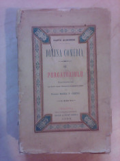 Divina comedie , Purgatoriulu - DANTE ALIGHIERI , 1888 foto