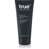 true men skin care Daily face wash with gentle scrubs gel exfoliant de curatare pentru barbati 200 ml