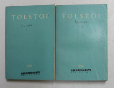 INVIEREA de TOLSTOI , VOLUMELE I - II , 1964 foto