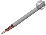 Cablu 2x16AWG neecranat 300V 152m gri CPR Eca 500ft