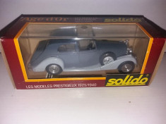 Macheta Rolls Royce - 1939 - SOLIDO scara 1:43 foto