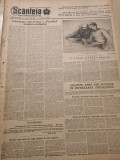 Scanteia 4 mai 1952-sarbatoarea zilei de 1 mai,primul nr al revistei flacara