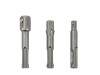 Set adaptoare chei tubulare SDS plus, 3 elemente, Geko G40054