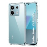 Techsuit - Shockproof Clear Silicone - Xiaomi Redmi Note 13 Pro 5G / Poco X6 - Clear