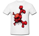 Cumpara ieftin Tricou &quot; Skulls graffiti &quot;