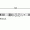 Conducta / cablu frana SKODA FABIA II (2006 - 2014) BOSCH 1 987 476 978