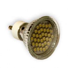 Bec LED SMD, 36 x LED, 200 lm, soclu GU10, 220 V, culoare alb cald foto