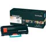 Cartus toner Lexmark E260A31E, black, 3.5 k