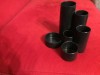 Suport instrumente de scris Flaro, 4 compartimente, negru