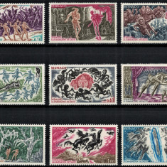 MONACO 1969 - An complet, serii complete MNH (10 imagini) / Michel 30€