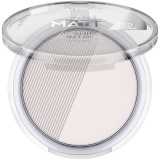 Pudra compacta All Matt Plus Shine Control Powder 001 - Universal, 10g, Catrice