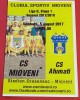 Program meci fotbal CS MIOVENI - CS AFUMATI (05.08.2017)