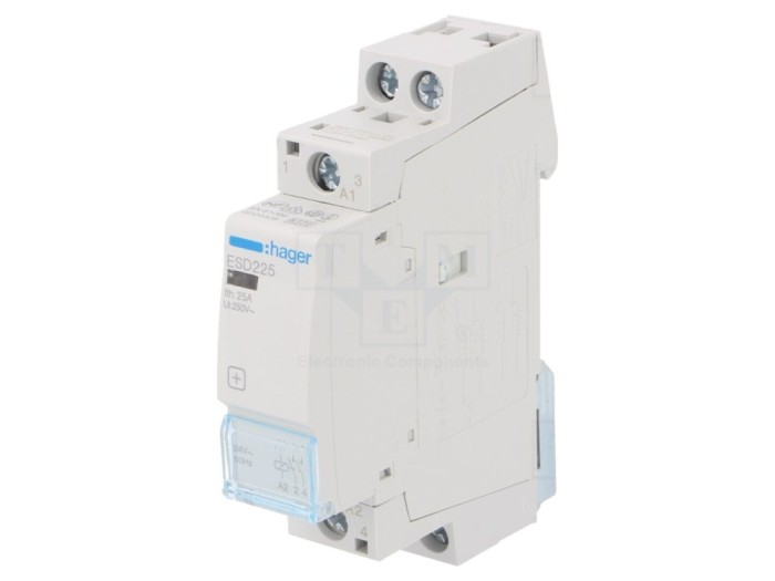 Contactor 2P 25A 24VAC