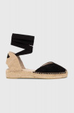 Answear Lab espadrile culoarea negru