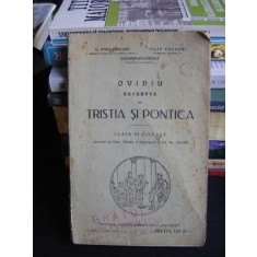 OVIDIU EXCERPTE DIN TRISTIA SI PONTICA CLASA VI LICEALA - G. POPA LISSEANU