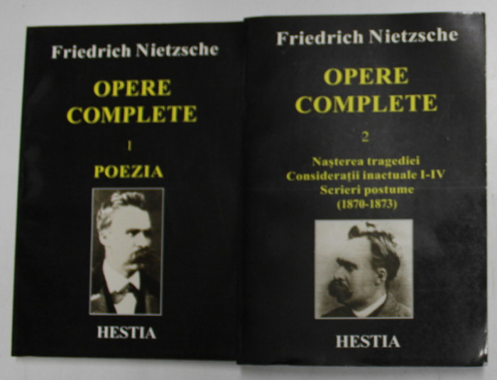 OPERE COMPLETE -FRIEDERICH NIETZSCHE VOL.I-II