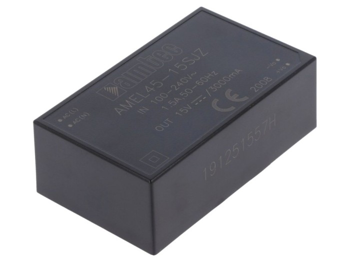 Convertor AC/DC 45W 15VDC