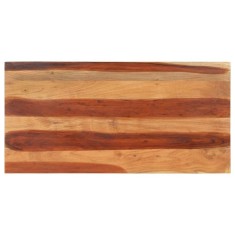 vidaXL Blat de masă, 120x60x(2,5-2,7) cm, lemn masiv acacia 327514
