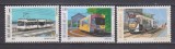 BELGIA TRAMVAIE 2008 MI: 3819-3821 MNH, Nestampilat