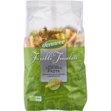 Paste Fainoase Dennree Fusilli Tricolore Bio, 500g, Grau Dur Ecologic