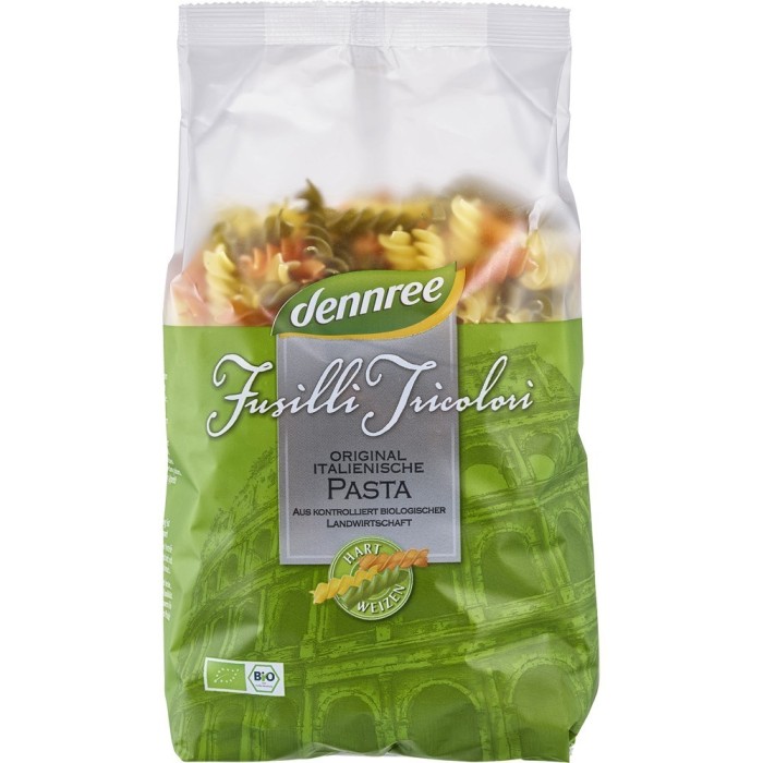 Fusilli tricolore, eco