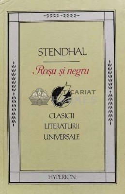 Rosu si negru - 1994 - Stendhal (C138) foto