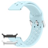 Curea din silicon, compatibila Samsung Galaxy Watch8 40mm, Albastru