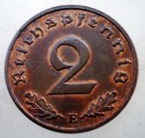 2.641 GERMANIA 2 REICHSPFENNIG 1938 E XF/AUNC