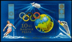 Ungaria, sport, ski, JO iarna Sapporo, 1972, MNH