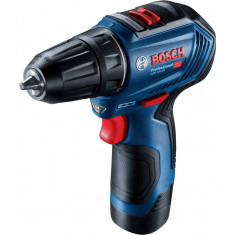 Masina de gaurit si insurubat Bosch Professional GSR 12V-30, cu 2 acumulatori 12 Volti, 2 Ah (06019G9000)