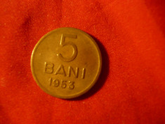 Moneda 5 Bani 1953 RPR cal. F.Buna foto