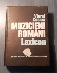 muzicieni romani lexicon compozitori si muzicologi cosma cartonata foto