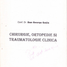 AS - DR. DAN GEORGE GOTIA - CHIRURGIE, ORTOPEDIE SI TRAUMATOLOGIE CLINICA