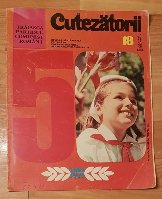 Revista Cutezatorii Nr. 18 din 6 mai 1971