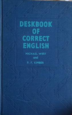 DESKBOOK OF CORRECT ENGLISH-MICHAEL WEST, P.F. KIMBER-243880 foto