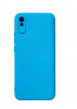 Huse silicon antisoc cu microfibra pentru Xiaomi Redmi 9A 4G Albastru, Husa