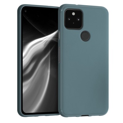 Husa pentru Google Pixel 5, Silicon, Albastru, 51722.207 foto