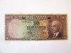 Rara! Turcia 50 Kurus 1942,bancnota din imagini la cel mai mic pret