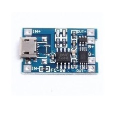 Modul de incarcare cu TP4056 1A microUSB cu circuit de protectie descarcare acumulator