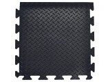 Covor anti-oboseală din foam PVC negru 0.5x0.5m