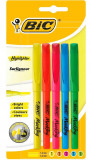 Bic Set Evidentiatoare Brite Liner Diverse Culori Pachet Cu 5 Bucati 487452