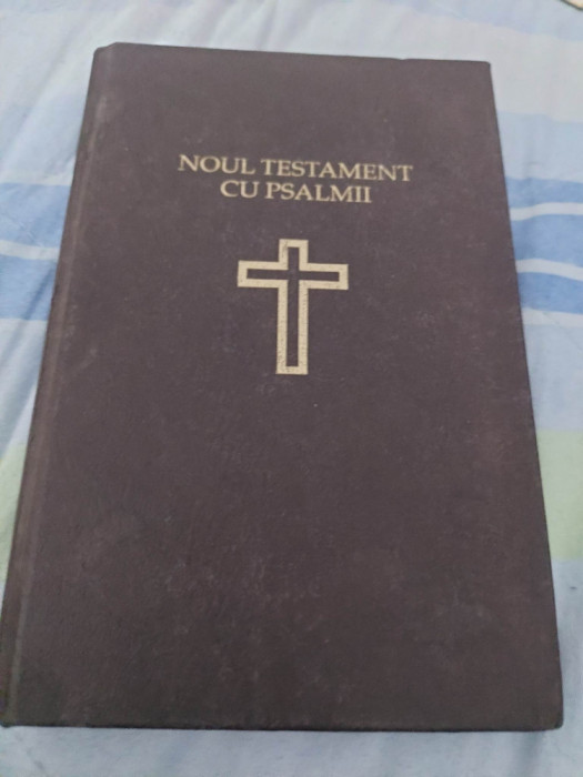 NOUL TESTAMENT CU PSALMI-Aprob.Prea fericitul parinte TEOCTIST ,Veche,vintage