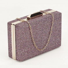 Geanta clutch bordo Eliza foto