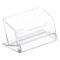 Suport Cărți de Vizită, Transparent, Dimensiuni 10x3.5x4.5cm