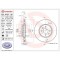Set disc frana Dacia Dokker Express Box 11.12-, Dokker Mpv (Ke) 11.12-, Lodgy (Js) 03.12-; Renault Captur I (J5 H5) 06.13-, Clio 2 (Bb Cb) 03.98-12.1